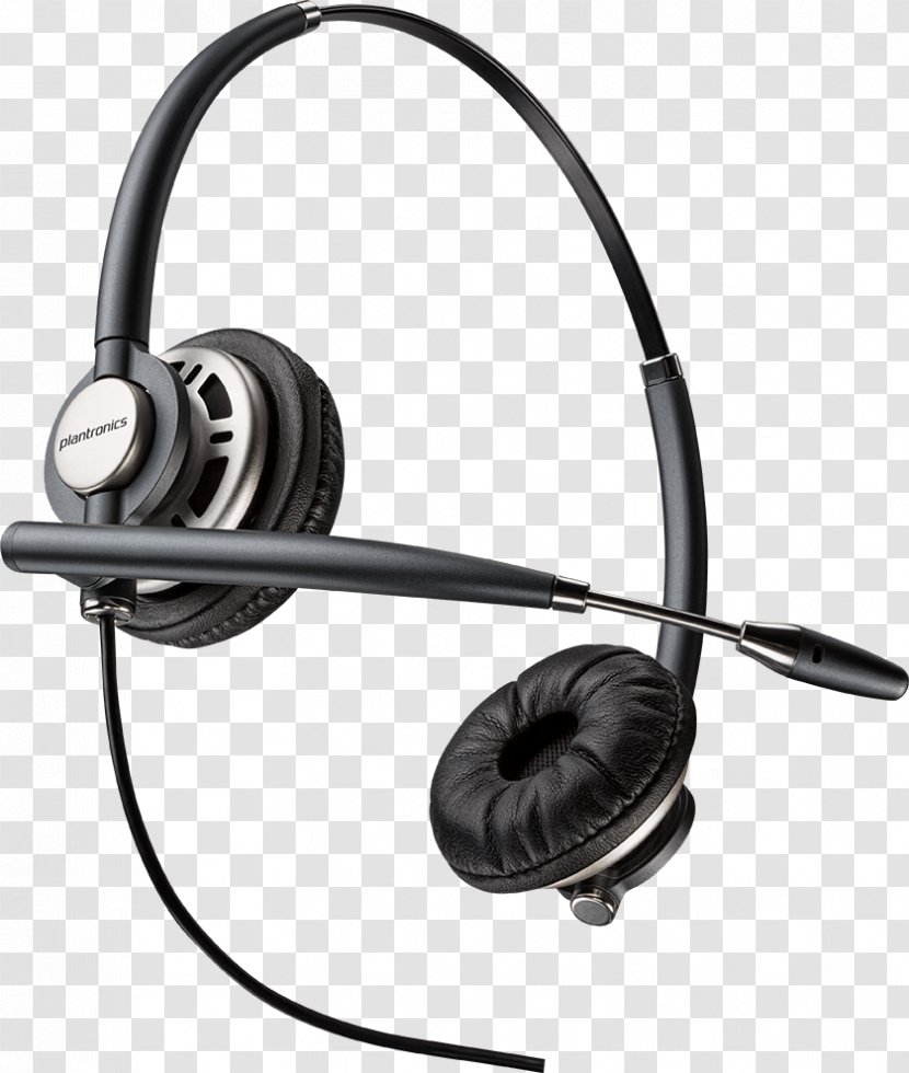 Plantronics EncorePro HW720 Headphones Headset Active Noise Control - Telephone Transparent PNG