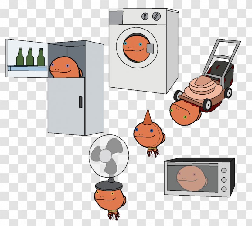 Technology Font - Animated Cartoon - Microwave Oven Day Transparent PNG