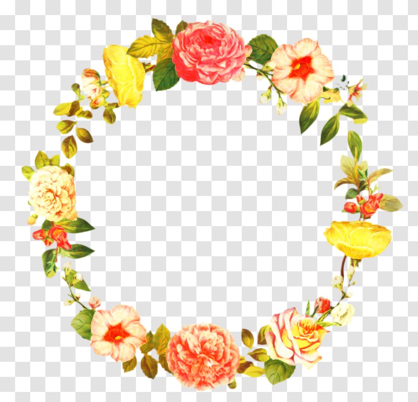 Floral Flower Background - Wreath - Plant Transparent PNG