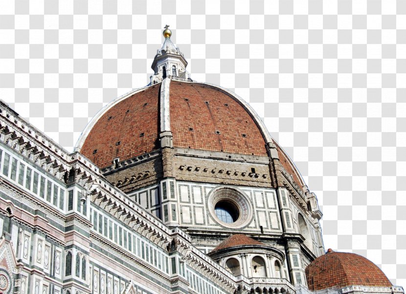 Florence Cathedral Brunelleschis Dome Piazza Del Duomo, Siena St. Peters Basilica - Medieval Architecture - Of Santa Maria Fiore Transparent PNG