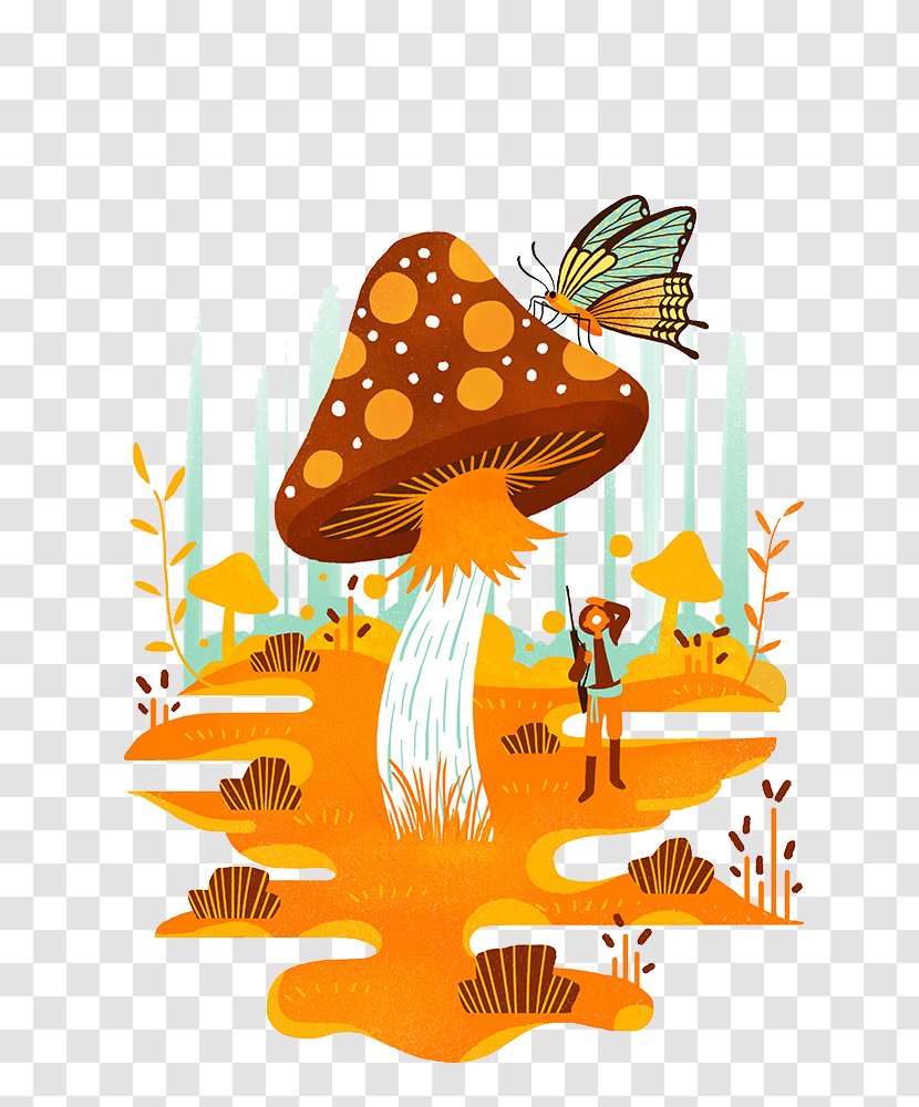 Disneys Art Of Animation Resort Insect Age Enlightenment Illustration - Membrane Winged - Mushroom Forest Transparent PNG