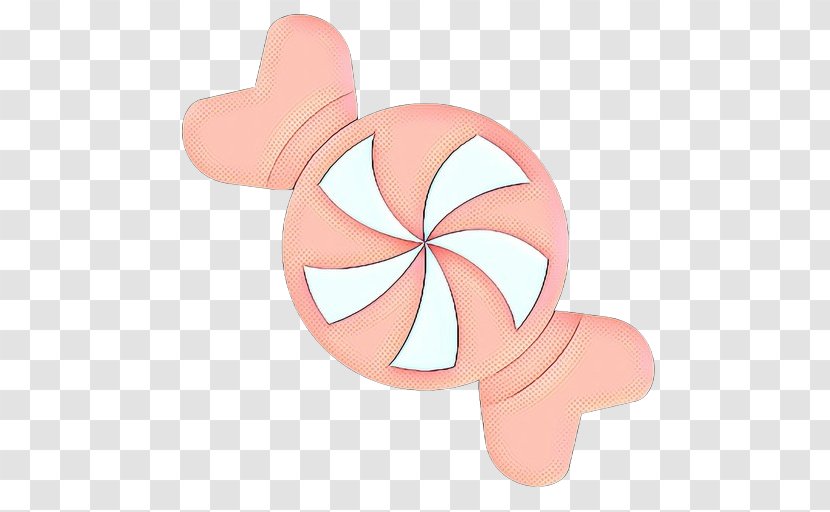 Pop Art Retro Vintage - Candy - Peach Wheel Transparent PNG