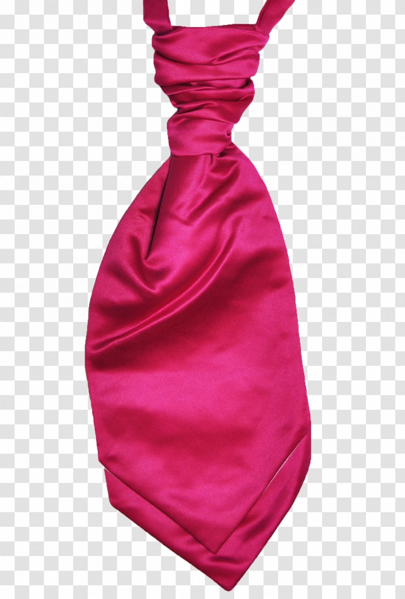 Magenta Fuchsia Cravat Necktie Blue - Rose Transparent PNG