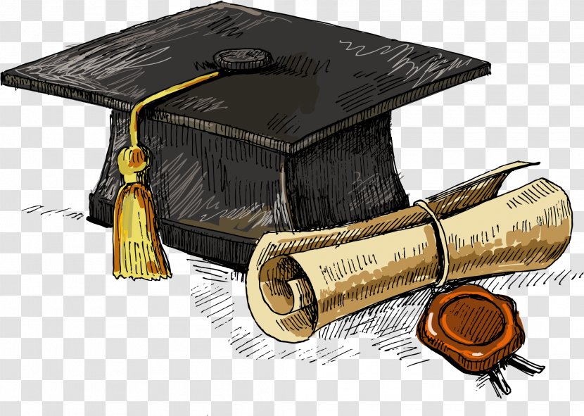 Academic Degree Westcliff University Bachelors Diploma College - Vector Bachelor Cap Transparent PNG