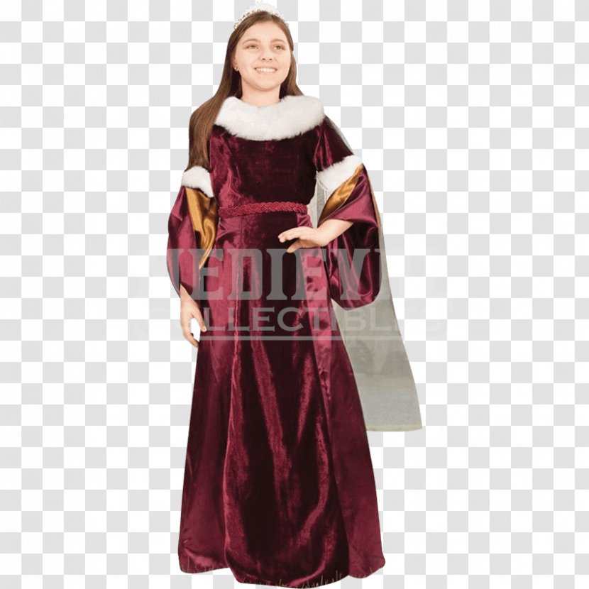 Guinevere Renaissance Gown Clothing Dress - Watercolor Transparent PNG