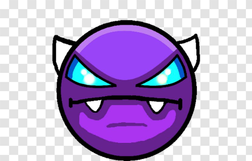 Geometry Dash Demons Image Viprin - Smiley - Demon Transparent PNG