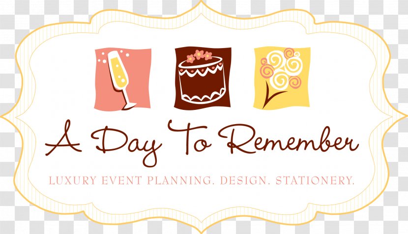 Logo Brand Food Line Font - Day To Remember Transparent PNG