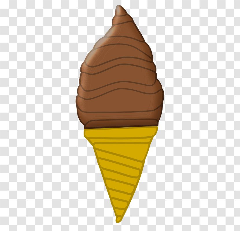 Ice Cream Cones Chocolate Sundae - Vanilla Transparent PNG