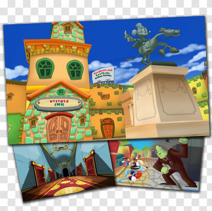 Toontown Online Gyro Gearloose Mickey Mouse Video Game - Vacant Transparent PNG