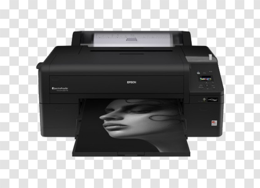 Inkjet Printing Epson SureColor P5000 Wide-format Printer - Electronic Device Transparent PNG