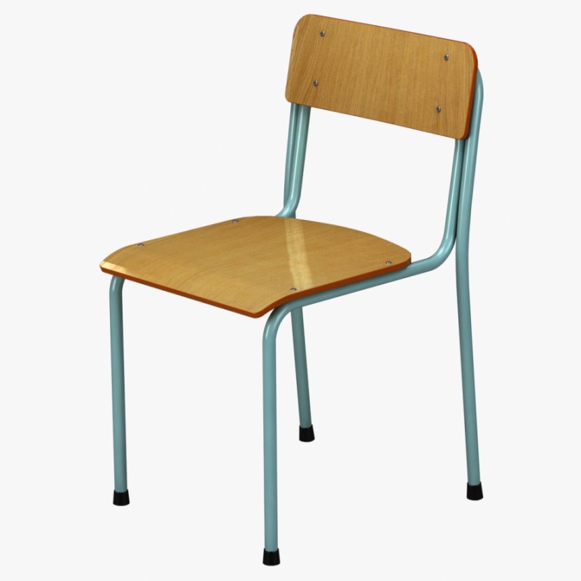 Table Chair School CGTrader Furniture - Autodesk 3ds Max Transparent PNG