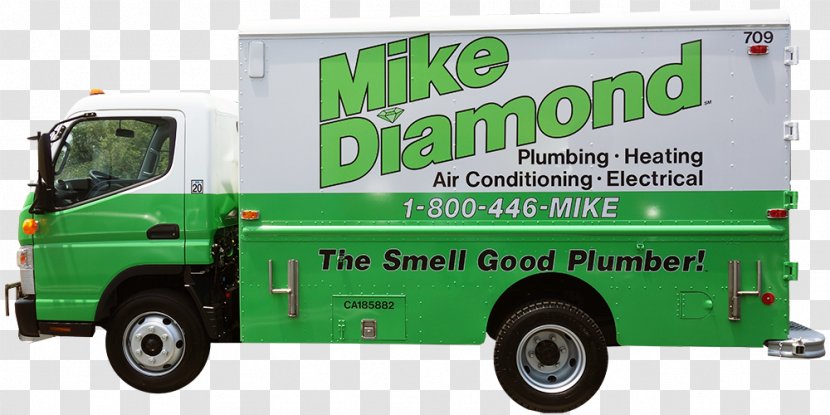 Car Commercial Vehicle Truck Van Mike Diamond Plumbing Heating - Hvac Transparent PNG