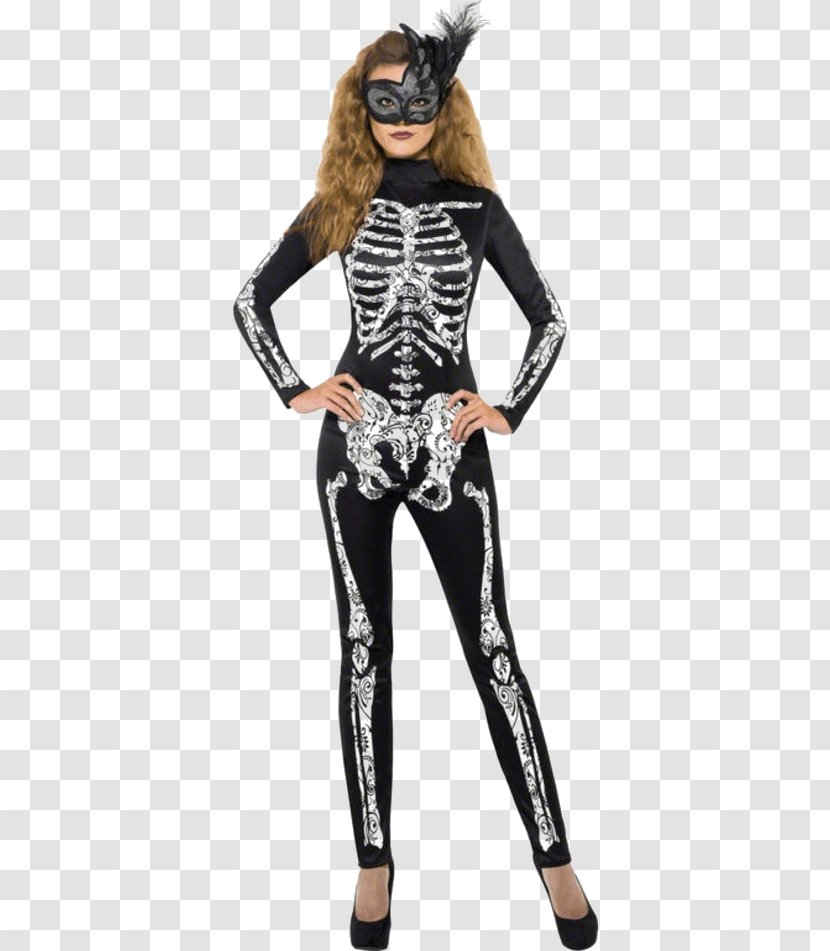 Halloween Costume Party Bodysuit Catsuit - Watercolor Transparent PNG