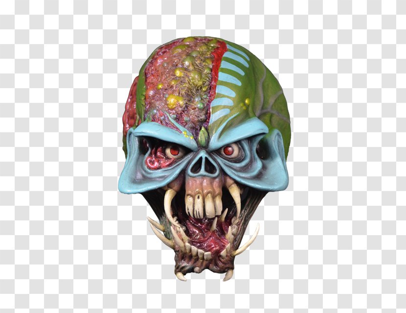 Iron Maiden Eddie The Final Frontier Mask Powerslave - Skull - Monger Transparent PNG