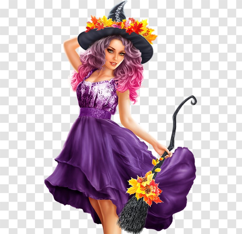 Bruges Boszorkány Woman Dance Party - Witchcraft - Halloween Night Transparent PNG