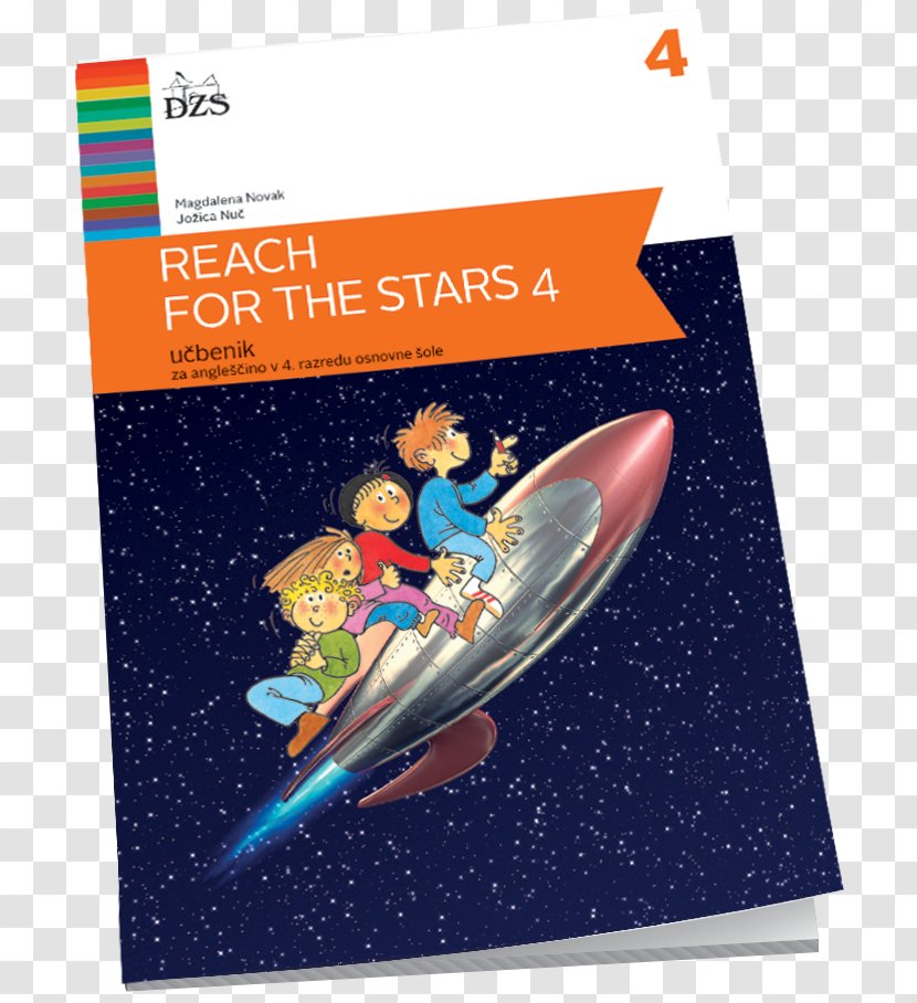 Reach For The Stars: Delovni Zvezek Za Pouk Angleščine - Elementary School - 4. Razred Devetletne Osnovne Šole EnglishSchool Transparent PNG