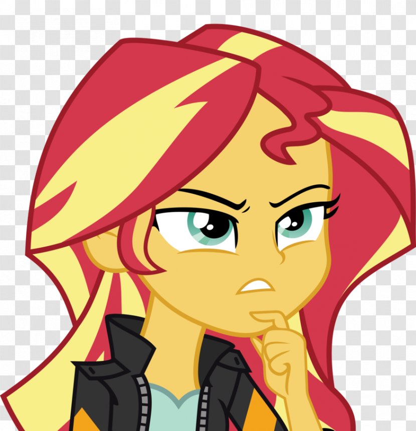 Sunset Shimmer Twilight Sparkle Rarity My Little Pony: Equestria Girls - Silhouette - Cartoon Transparent PNG
