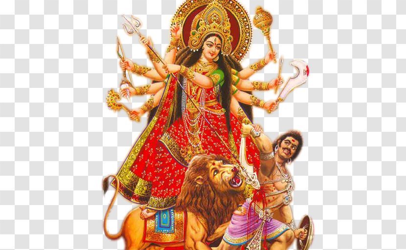 Durga Puja Kali Navaratri Devi Mahatmya - Wish - Dussehra Transparent PNG