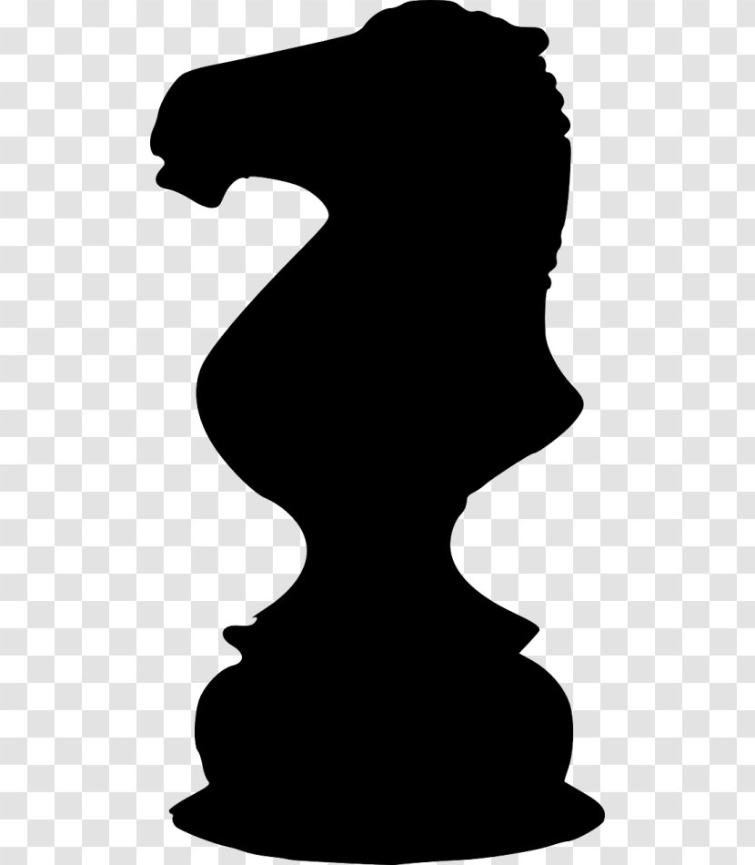 Chess Piece Knight Chessboard Vector Graphics - Staunton Set - Black Night Solutions Transparent PNG