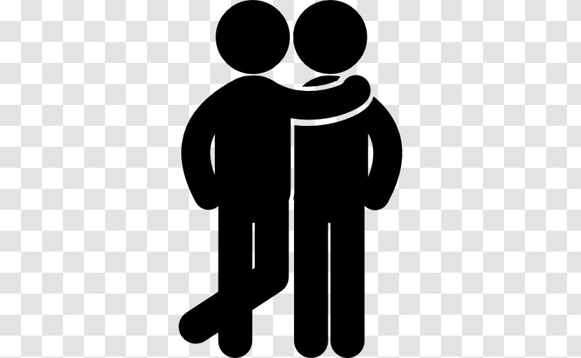Icon Design - Hug - Two People Transparent PNG