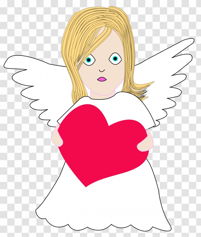 Angel Heaven Smile Clip Art - Heart Transparent PNG