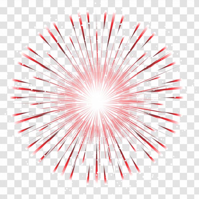 Clip Art - Blue - Red Firework Transparent Image Transparent PNG