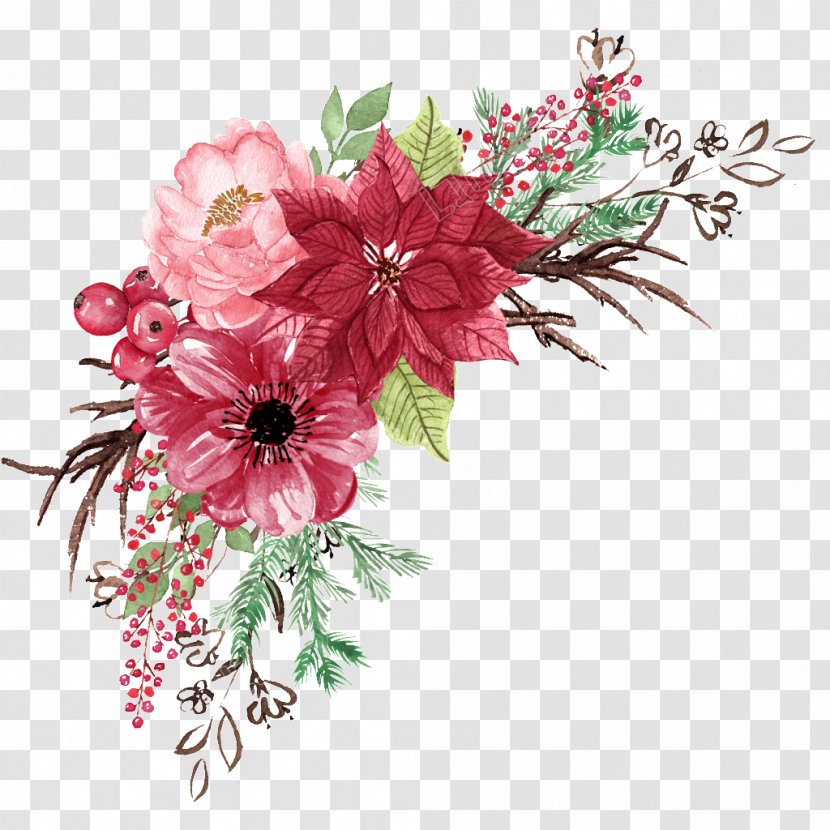 Vector Graphics Watercolor Painting Flower Image - Blossom Transparent PNG