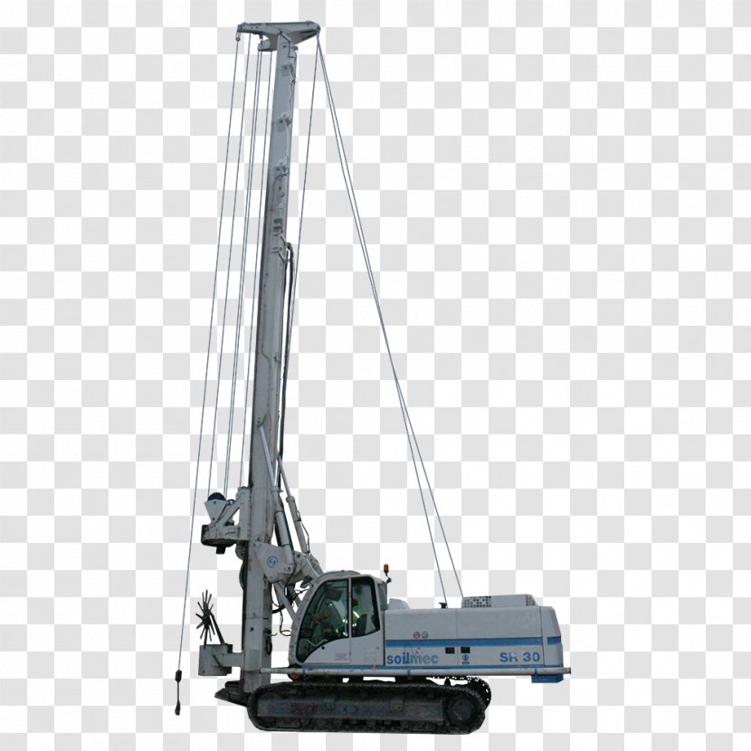Drilling Rig Augers Well Soilmec Water - Vehicle - Maintenance Equipment Transparent PNG
