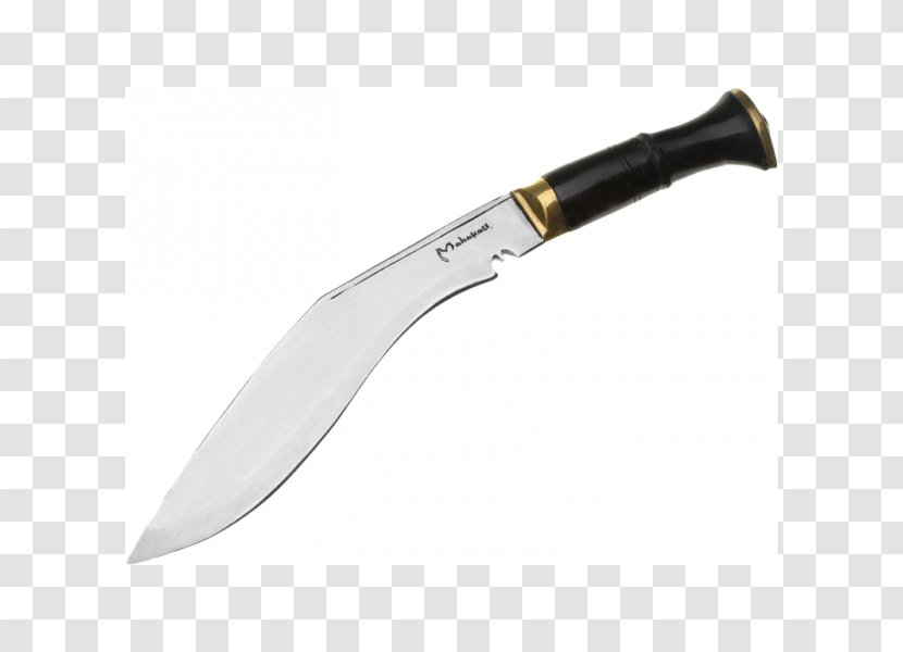 Bowie Knife Machete Hunting & Survival Knives Kukri - Weapon Transparent PNG
