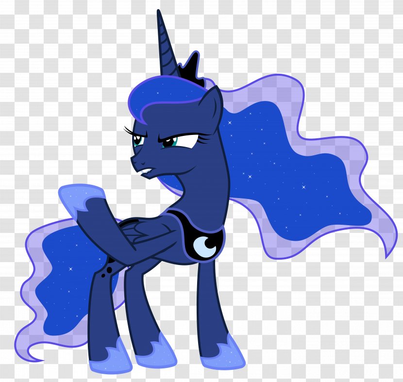 My Little Pony Princess Luna Applejack Horse - Tail Transparent PNG
