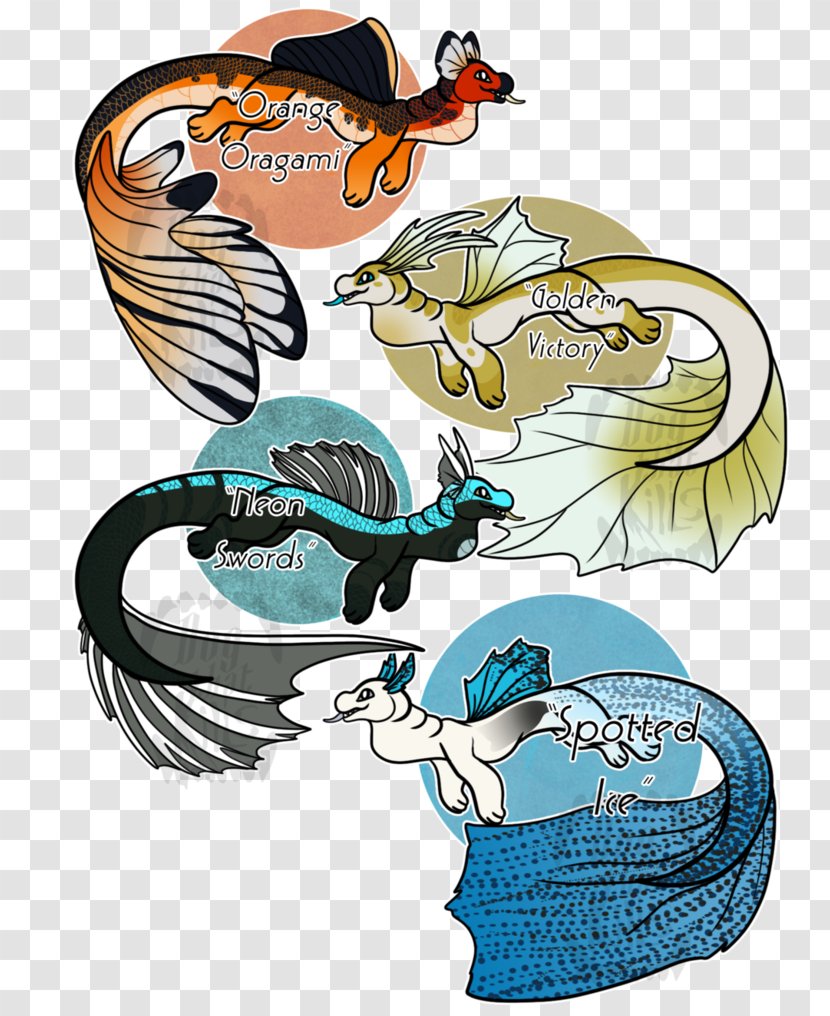 Legendary Creature Clip Art - Wing - Sea Serpent Transparent PNG