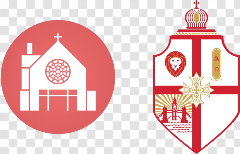 Coptic Orthodox Church Of Alexandria London Diocese Copts Eastern Christianity - Ecclesiastical Heraldry - FOOTER Transparent PNG