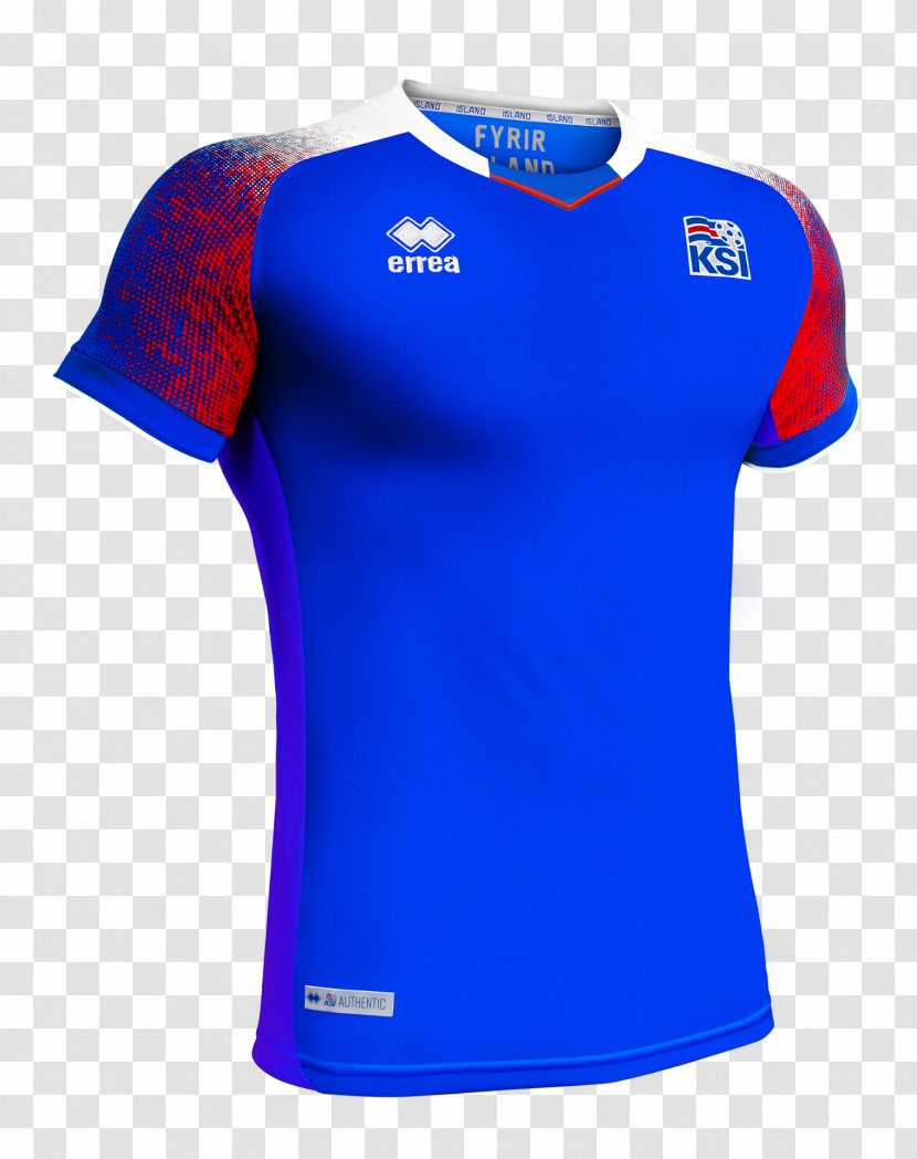 2018 World Cup Iceland National Football Team Jersey Argentina - Active Shirt Transparent PNG