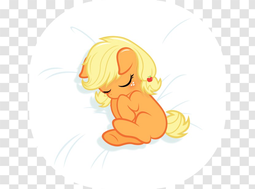 Applejack Infant Twilight Sparkle My Little Pony: Friendship Is Magic Fandom - Cuteness - Sleep Transparent PNG