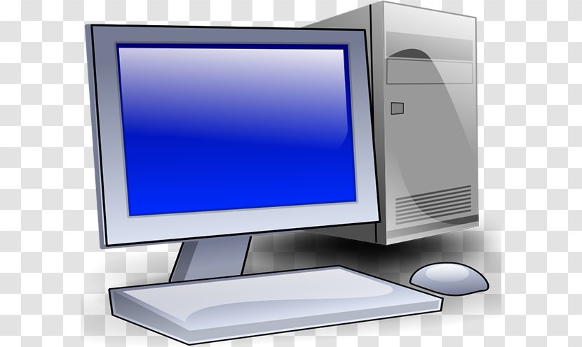 Desktop Computers Clip Art - Flat Panel Display - Computer Transparent PNG