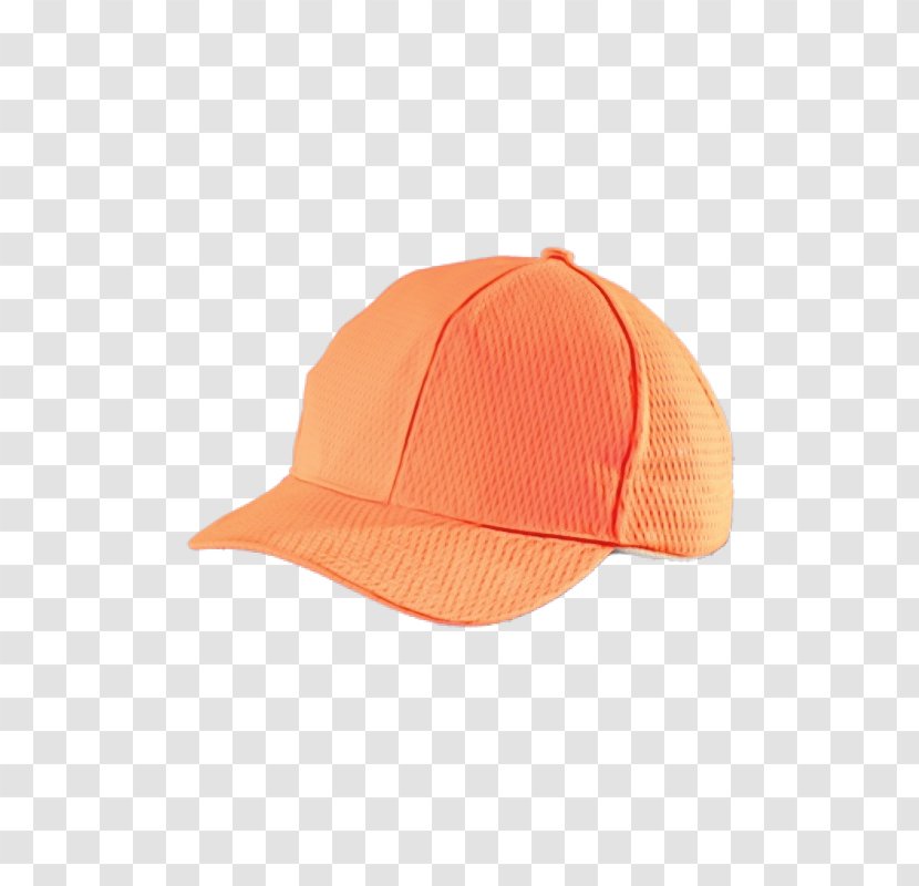Baseball Glove - Orange - Peach Beanie Transparent PNG