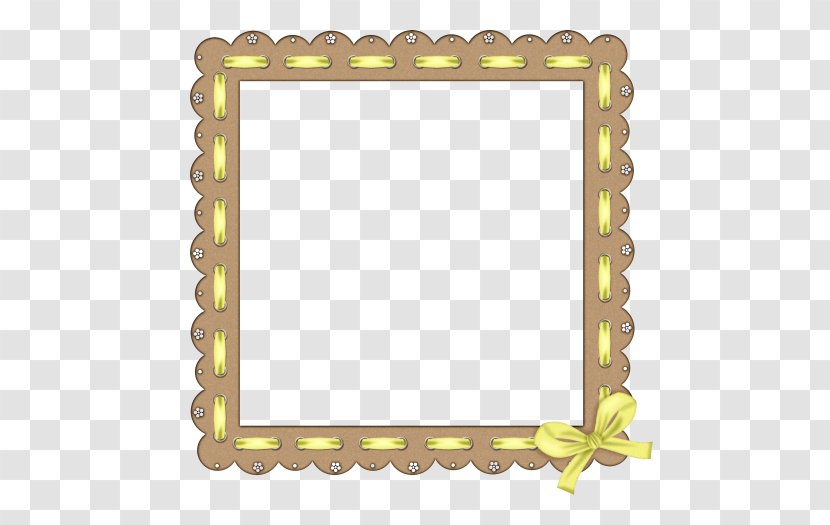 Picture Frames Film Frame - Scrapbooking - Yellow Transparent PNG