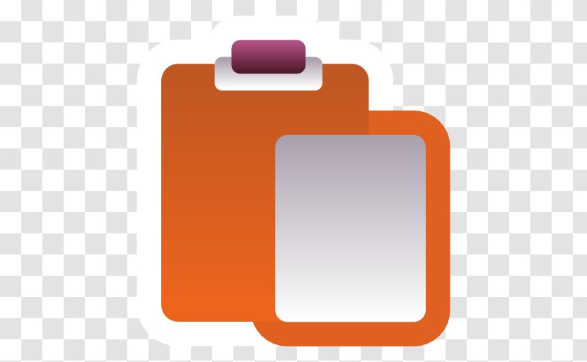 Square Orange Font - Linkware - Actions Paste Transparent PNG
