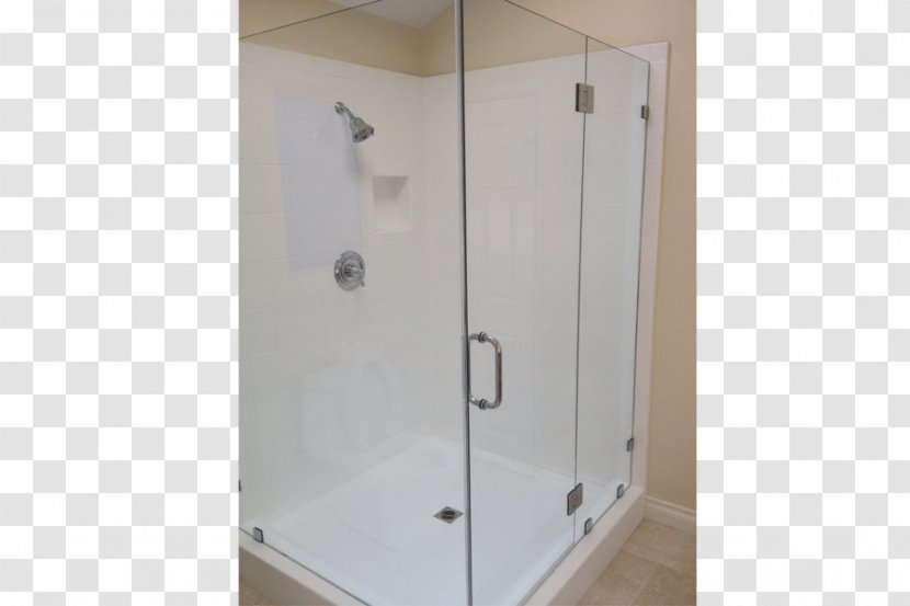Plumbing Fixtures Shower Glass Angle - Bathroom Door Transparent PNG