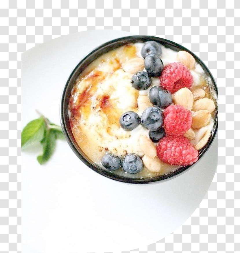 Vegetarian Cuisine Breakfast Greek Recipe Yogurt - Health - Delicious Fried Transparent PNG