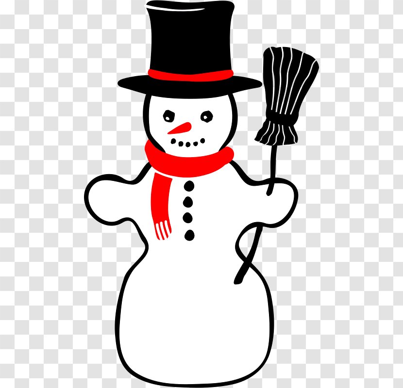 Clip Art Christmas Vector Graphics Snowman Day - Antique Transparent PNG