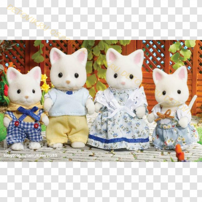 Cat Sylvanian Families Felidae Bear Toy - Small To Medium Sized Cats Transparent PNG