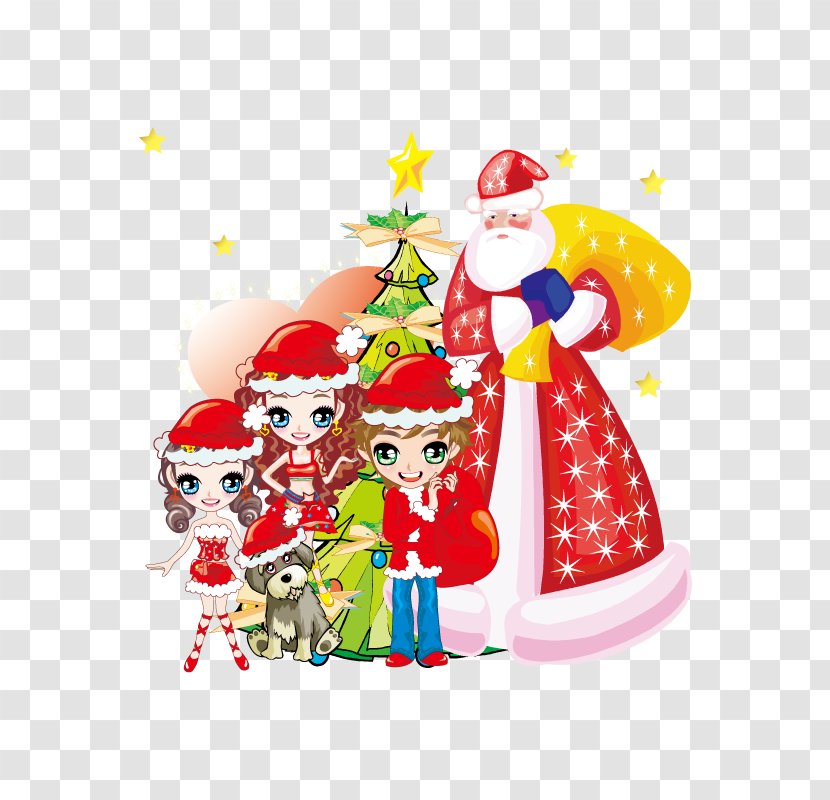 Santa Claus Christmas Ornament Chinese New Year - Fictional Character - And Children Transparent PNG