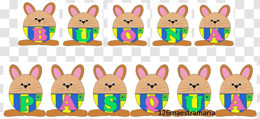Easter Egg Background - Rabbit - Bunny Animal Figure Transparent PNG