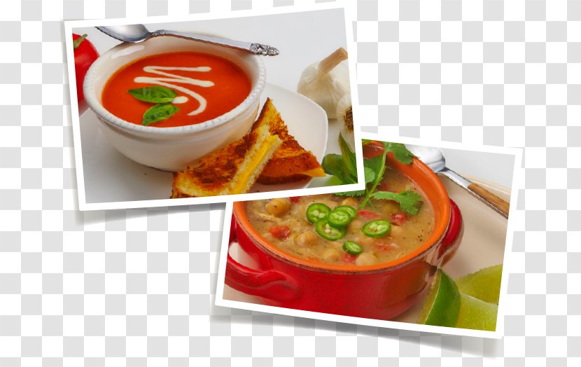 Soup Indian Cuisine Vegetarian Food Recipe - Dipping Sauce - Garnish Transparent PNG