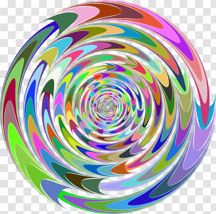 Spiral Whirlpool Attunement - 2018 - Abstract Mind Transparent PNG