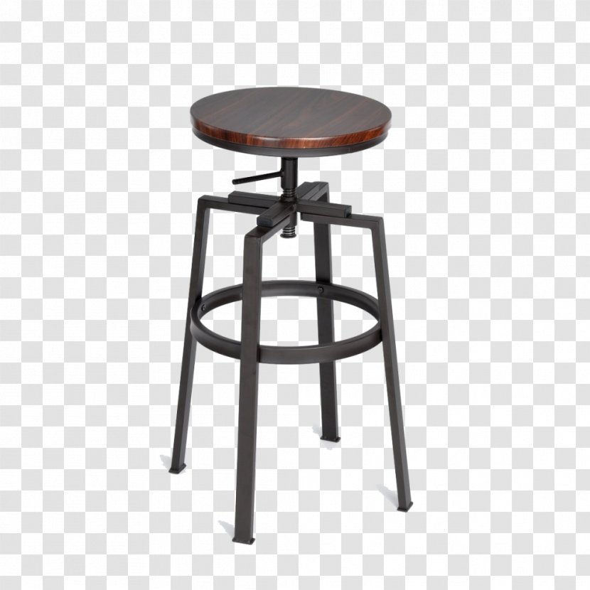 Bar Stool Chair Industrial Style Countertop - Table Transparent PNG