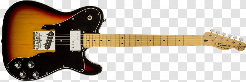 Squier Fender Telecaster Custom Wide Range Musical Instruments Corporation - Humbucker - Electric Guitar Transparent PNG