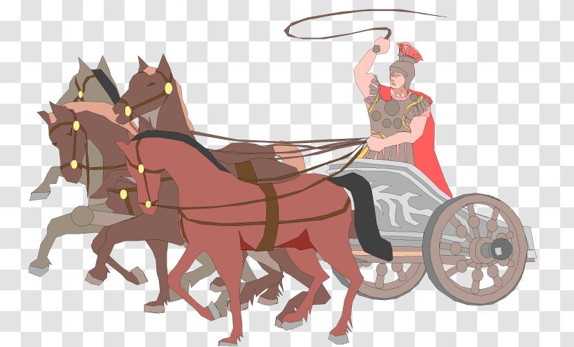 Circus Maximus Ancient Rome Chariot Racing Drawing - Horse Harness - Carriage Transparent PNG