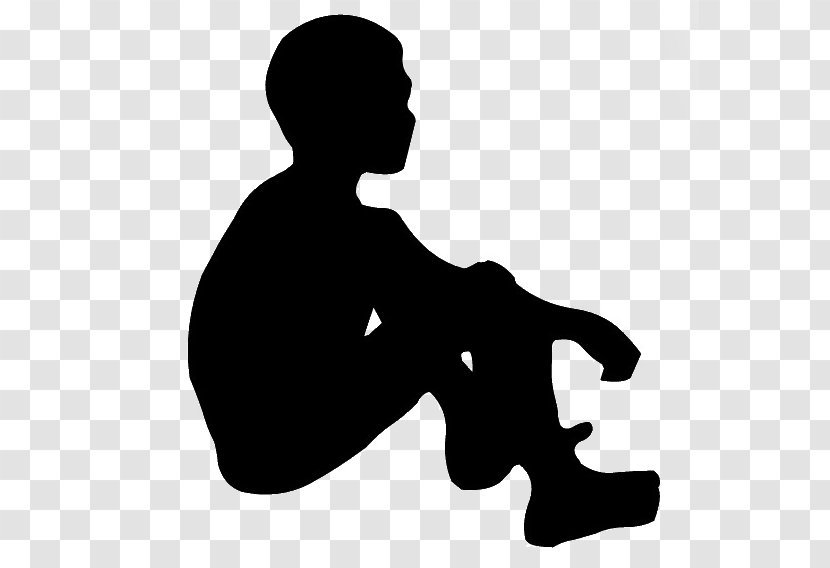 Silhouette Boy Child Transparent PNG